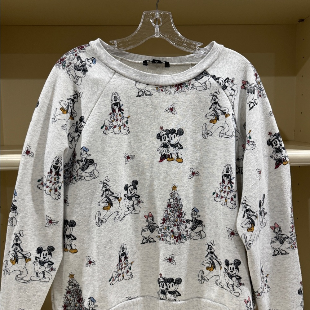 Disney x AE Gray Graphic Sweatshirt